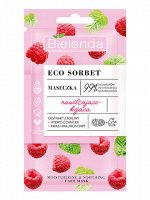 ECO SORBET Raspberry Маска для лица увлажняющая и успокаивающая, 8ml (*18)