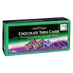 Конфеты MAITRE TRUFFOUT CHOCOLATE THINS CASSIS 200 г 1уп.х 16 шт.