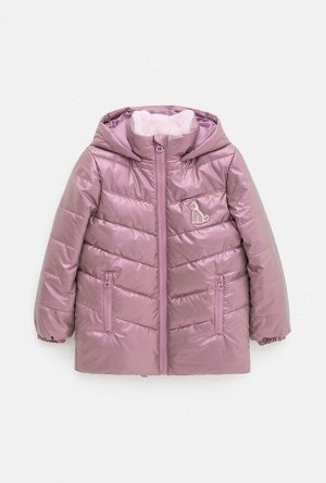 Куртка детская для девочек Goldy пыльный розовый