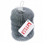 VETTA Набор губок металлических 5шт, плетенка, 20г