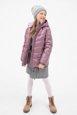 Куртка детская для девочек Goldy пыльный розовый