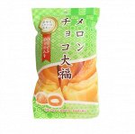Пирожное мочи Okabe с кремом со вкусом дыни, пакет, 160г.