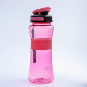 Бутылка 700 мл, 23 х 8 см,розовая