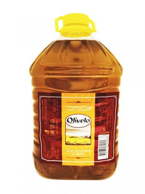 Масло оливковое рафинированное Санса 5 л ПЭТ Oliveto