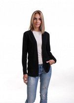 КАРДИГАН АНГОРА КР456 ЧЕРНЫЙ