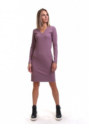 Платье пл451 серо-фиолетовое