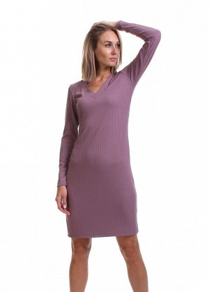 Платье пл451 серо-фиолетовое