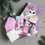 Набор подарочный KAFTAN Magic moments: носки 18-20 см и аксессуары