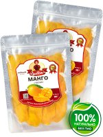 Манго сушеное без сахара Queens 500гр