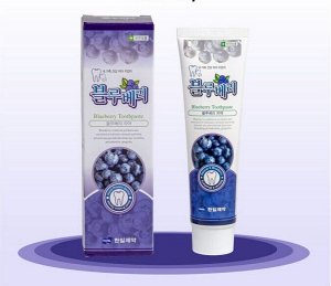 Hanil Зубная паста с экстрактом голубики Natural A Blueberry Toothpaste