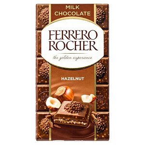 Шоколад FERRERO ROCHER MILK Hazelnut 90 г