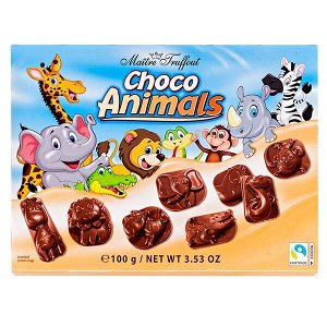Шоколад MAITRE TRUFFOUT Choco Animals 100 г