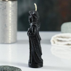Фигурная свеча "Велес-Мудрость" черная, 12см