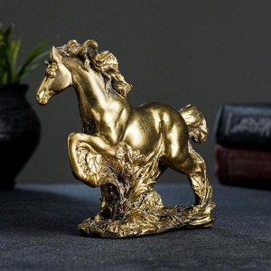 Фигура "Конь" латунь 13х13х5см