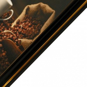 Картина "Кофейный аромат" 20х20 см рамка микс