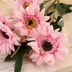 Цветы искусственные "Гербера садовая" 6х50 см, розовый