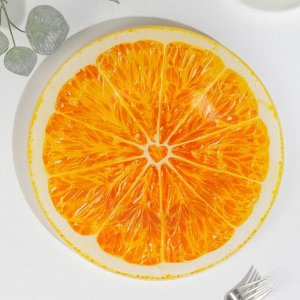 Тарелка «Апельсин», d=29,5 см