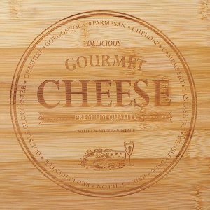 Набор для подачи сыра Доляна Cheese, 3 ножа, доска 38?18,5 см, бамбук