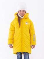 М 101433/2 (желтый) Пальто для девочки