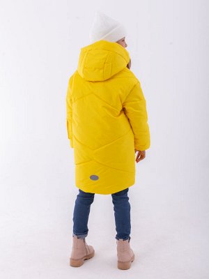101433/2 (желтый) Пальто для девочки