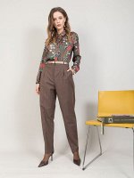 Брюки на кокетке, Брюки 210620-4548