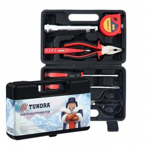 Набор инструментов в кейсе TUNDRA "С Новым Годом", подарочная упаковка, 8 предметов