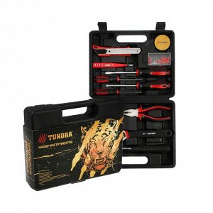 Набор инструментов в кейсе TUNDRA "С Новым Годом", подарочная упаковка, 12 предметов