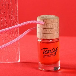 Ароматизатор подвесной бутылочка Tensy Боско, 6 мл, TB-26 (аромат свежей малины с лимоном)
