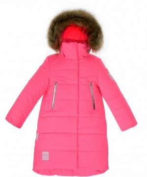 М 7275 (розовый) Пальто для девочки