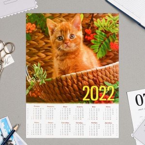 Календарь листовой А4 "Бабочки - 2023"
