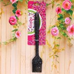 Кисточка кулинарная силиконовая  21*3,5см черная