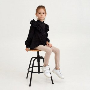 Леггинсы для девочки MINAKU: Casual Collection KIDS, цвет розовый, рост