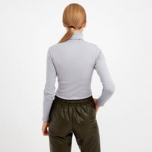 Водолазка женская MINAKU: Basic line, серая