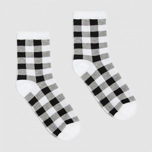 Набор носков женских (3 пары) MINAKU цвет серый/белый