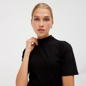 Джемпер (боди) женский MINAKU SLIM FIT: цвет чёрный
