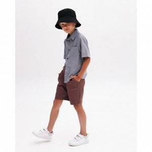 Шорты для мальчика MINAKU: Casual collection KIDS, цвет шоколадный.