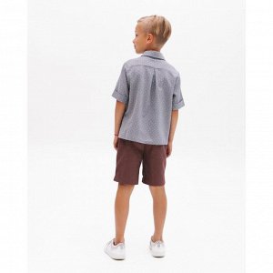 Шорты для мальчика MINAKU: Casual collection KIDS, цвет шоколадный.
