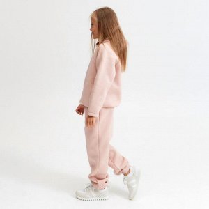 Худи детское MINAKU: Basic Line KIDS, пудровое.