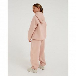 Худи детское MINAKU: Basic Line KIDS, пудровое.