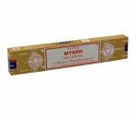 Благовония Satya Myrrh (Мирра) 15gm