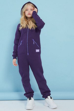 Комбинезон Siberian для подростков с начесом фиолетовый