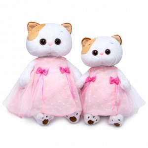 Мягкая игрушка «Кошечка Ли-Ли», в розовом платье, 24 см