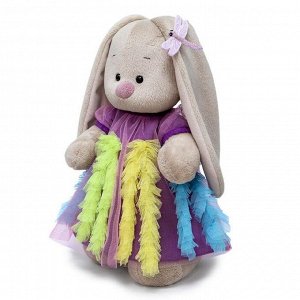 Мягкая игрушка «Зайка Ми», в платье с оборками, 25 см
