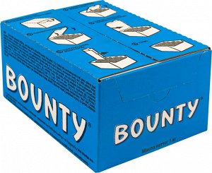 Шоколадные конфеты Bounty Minis, 1 кг
