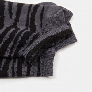 Набор носков женских укороченных (3 пары) MINAKU цвет серый/белый/чёрный, размер 36-37