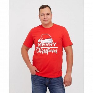 Футболка мужская KAFTAN "Merry Christmas" р.48