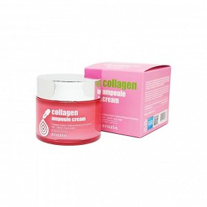 Ампульный крем с коллагеном для лица 70млJIGOTT ZENZIA COLLAGEN AMPOULE CREAM 70ml