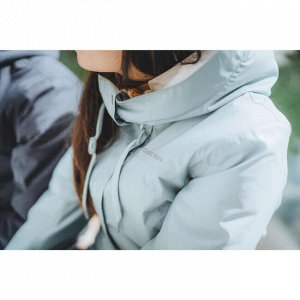 Куртка теплая водонепроницаемая походная женская SH100 Х-WARM QUECHUA
