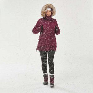 Парка зимняя водонепроницаемая походная женская SH500 ULTRA-WARM QUECHUA