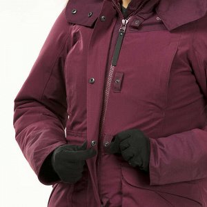 Парка зимняя водонепроницаемая походная женская SH500 ULTRA-WARM QUECHUA